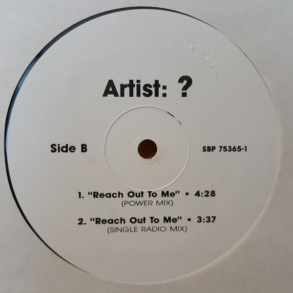Reach Out To Me
