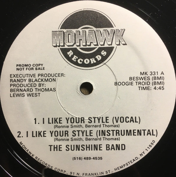 I Like Your Style The Sunshine Band (2)