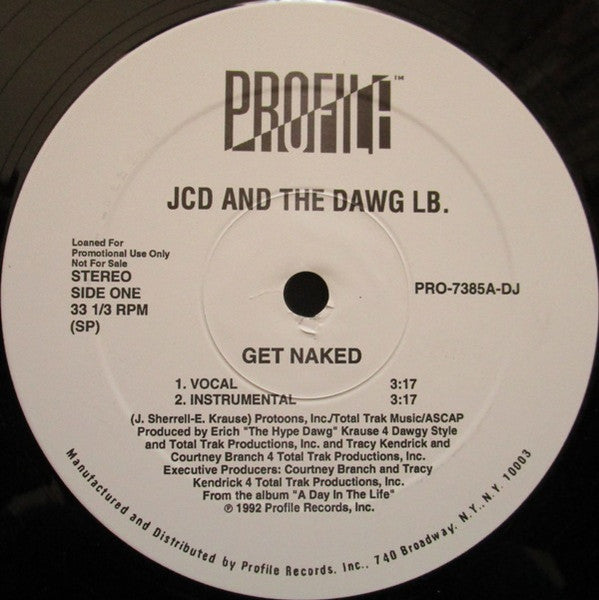 Get Naked JCD,The Dawg LB.
