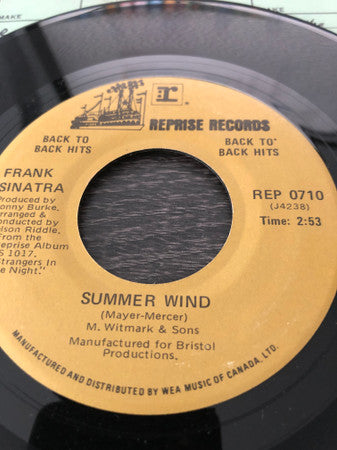 Summer Wind / Strangers In The Night | Rectangle Triangle