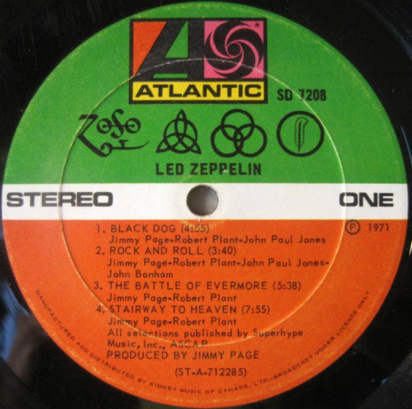 Untitled 5 Led Zeppelin
