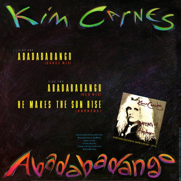 Abadabadango Kim Carnes