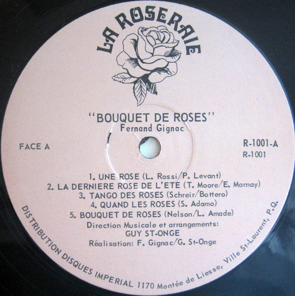 Bouquet De Roses Fernand Gignac