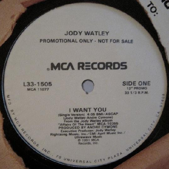 I Want You Jody Watley