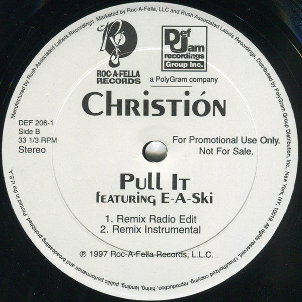 Bring Back Your Love / Pull It Christión