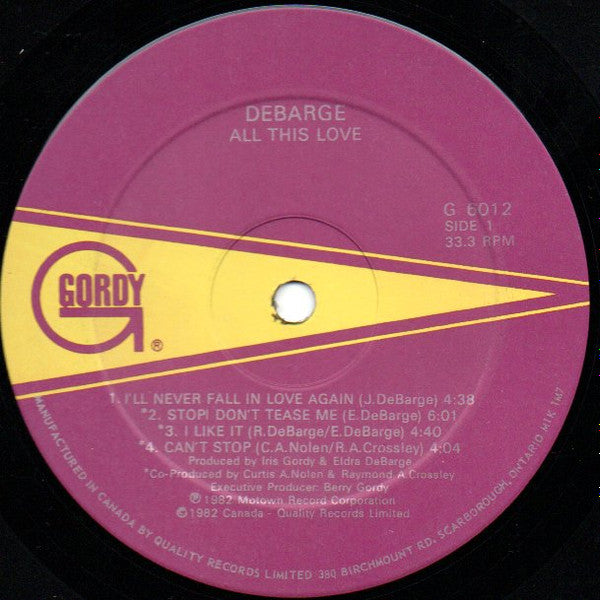 All This Love DeBarge