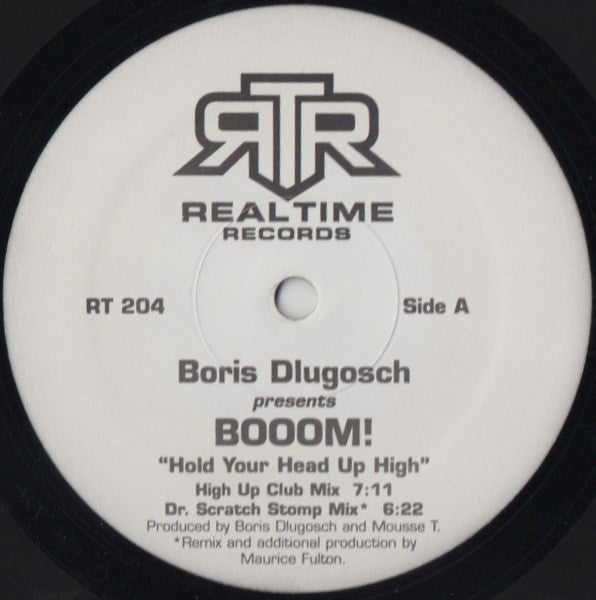 Hold Your Head Up High Boris Dlugosch,Booom!