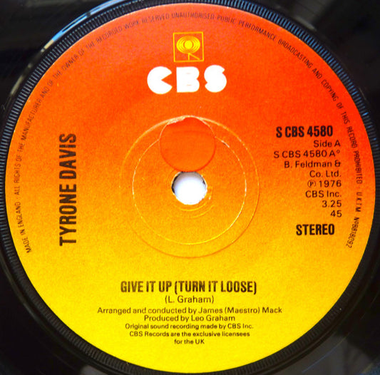 Tyrone Davis - Give It Up (Turn It Loose)