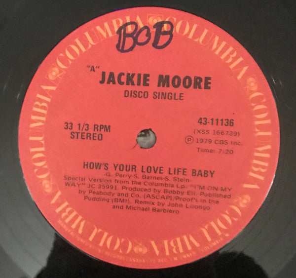 How's Your Love Life Baby Jackie Moore