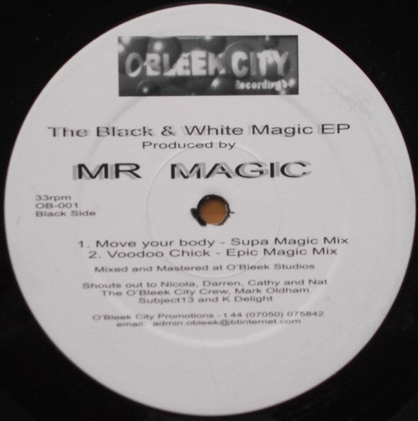Mr. Magic (5) - The Black & White Magic EP