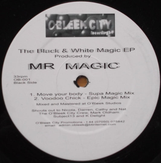 Mr. Magic (5) - The Black & White Magic EP
