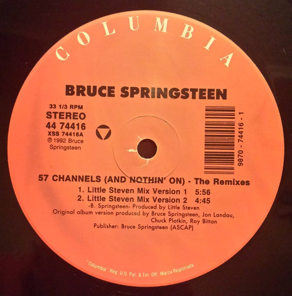 57 Channels (And Nothin' On) (The Remixes) Bruce Springsteen