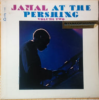 Jamal At The Pershing Volume Two album cover by Rectangle Triangle, featuring a vintage jazz club scene with musicians performing.