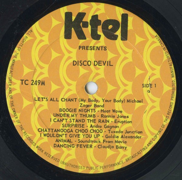 Disco Devil Various