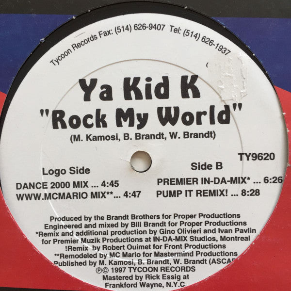 Rock My World Ya Kid K