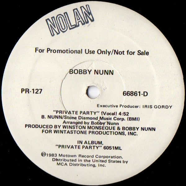 Private Party Bobby Nunn