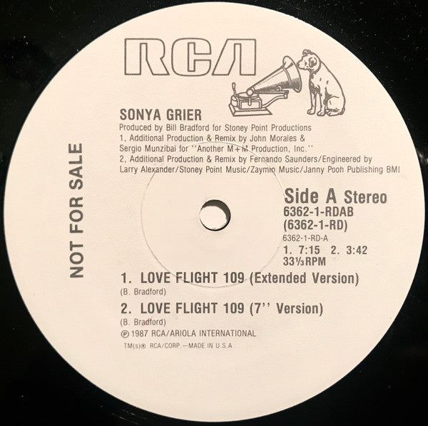 Love Flight 109 Sonya Grier