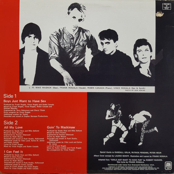 Boys Just Want To Have Sex Exude