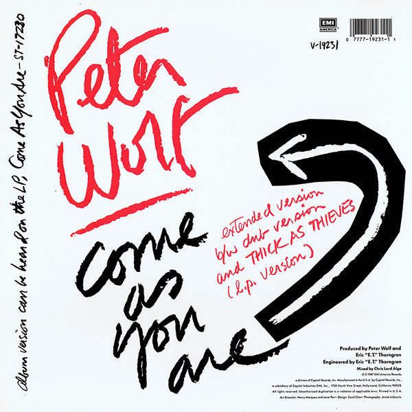 Come As You Are Peter Wolf