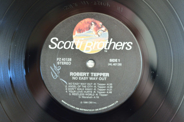 No Easy Way Out Robert Tepper