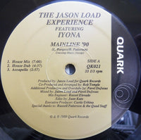 Jason Load - Mainline '90, 12" vinyl, on Quark (1989)