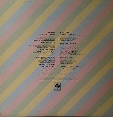 Marvin Gaye's Greatest Hits Marvin Gaye