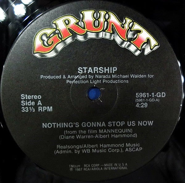 Nothing's Gonna Stop Us Now Starship (2)