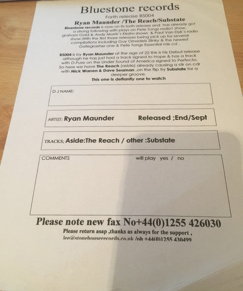 The Reach / Substate | Rectangle Triangle  