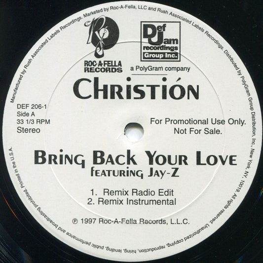 Bring Back Your Love / Pull It