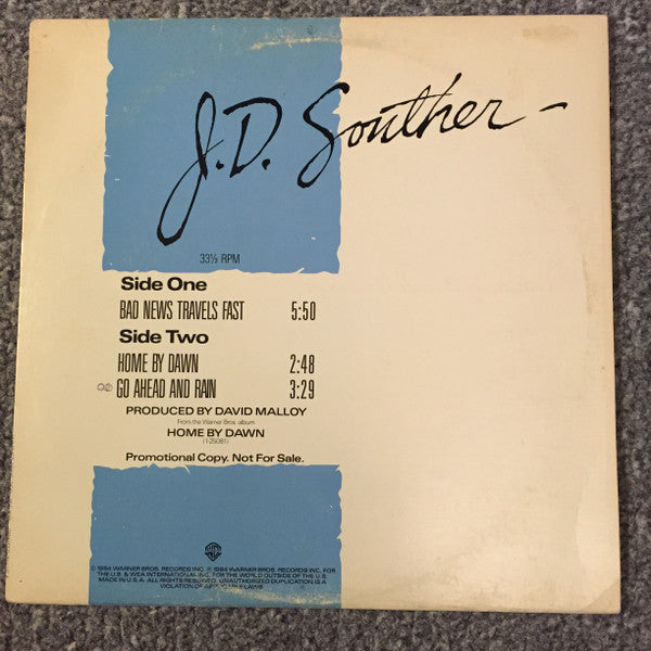 Selections From Home By Dawn John David Souther