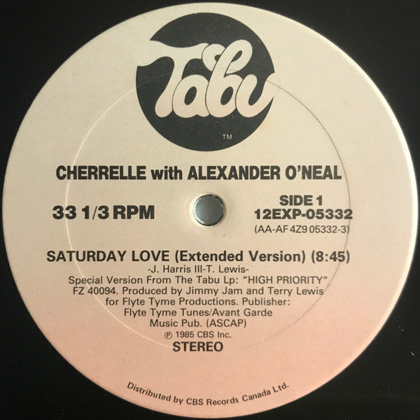 Saturday Love Cherrelle,Alexander O'Neal
