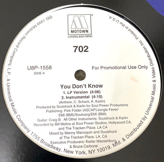 702 - You Don't Know