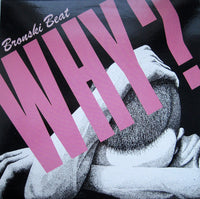 Rectangle Triangle brand "Why?" poster featuring a modern geometric design with the word "Why?" in bold letters.
