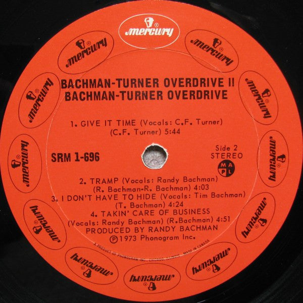 Bachman-Turner Overdrive II | Rectangle Triangle  