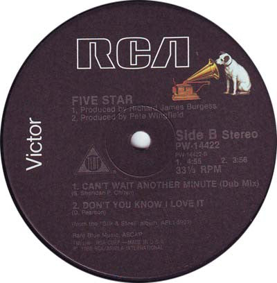 Can't Wait Another Minute Five Star