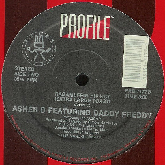 Ragamuffin Hip-Hop Asher D & Daddy Freddy
