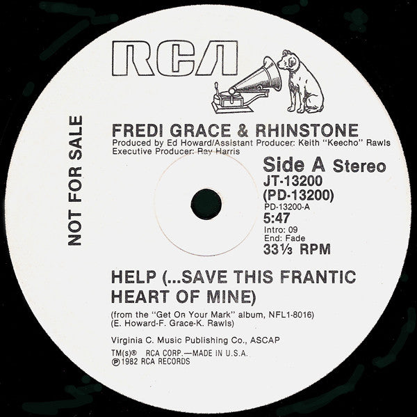 Help (...Save This Frantic Heart Of Mine) Fredi Grace And Rhinstone