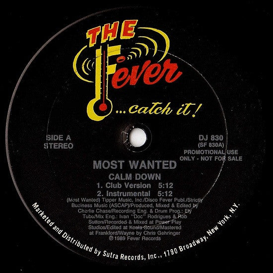 Calm Down III Most Wanted