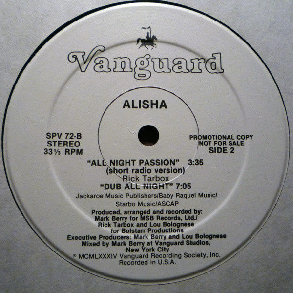 All Night Passion Alisha