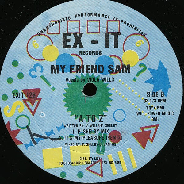 A To Z My Friend Sam