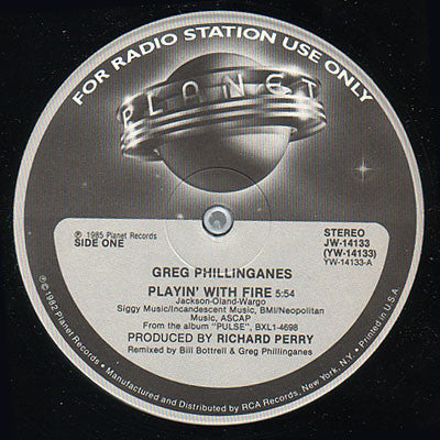 Playin' With Fire Greg Phillinganes