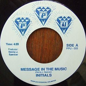 Initials - Message In The Music