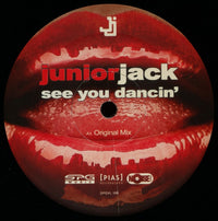 Rectangle Triangle See You Dancin' / So Fast vinyl record cover with colorful abstract design featuring bold typography.