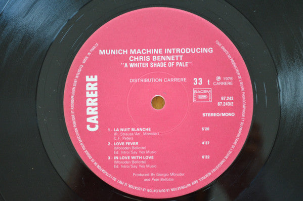 A Whiter Shade Of Pale Munich Machine,Chris Bennett