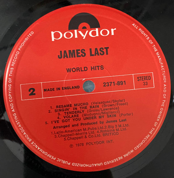 World Hits James Last