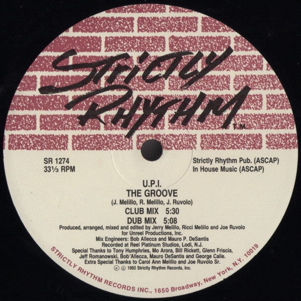 U.P.I.* - The Groove / She's A Freak