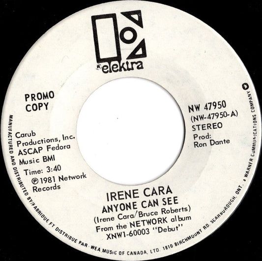 Irene Cara - Anyone Can See / Why