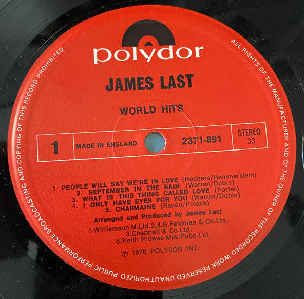 World Hits James Last