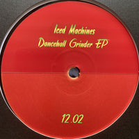 Dancehall Grinder by Rectangle Triangle showing a close-up of the colorful dancehall-themed grinder with intricate design details