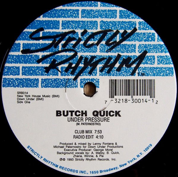 Under Pressure Butch Quick